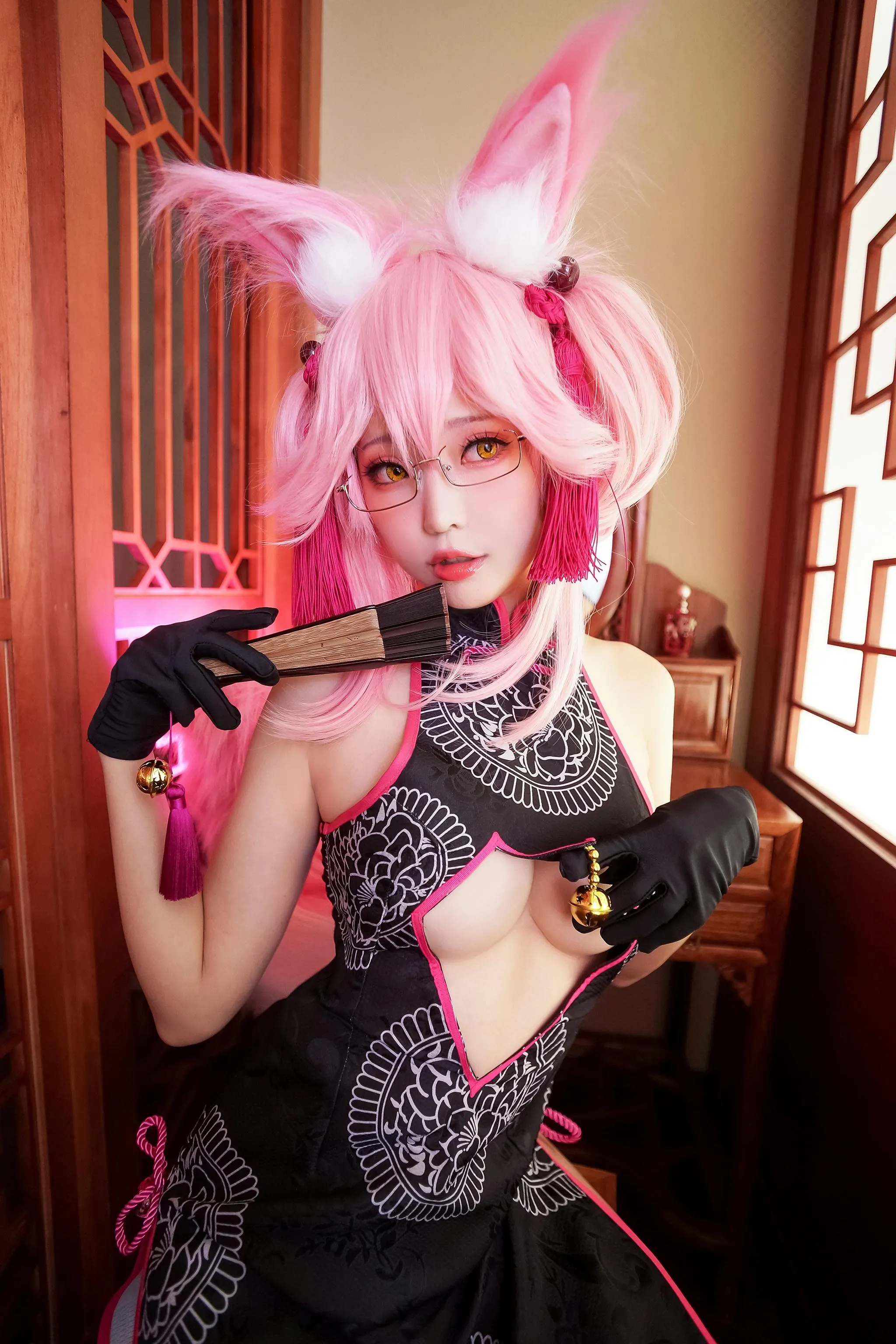 ElyEE子 – NO.44 玉藻前-旗袍 [33P]插图1